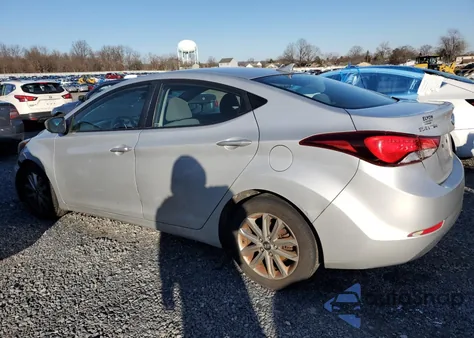 2015 Hyundai Elantra Se z USA, uszkodzony, nr VIN KMHDH4AE0FU235829